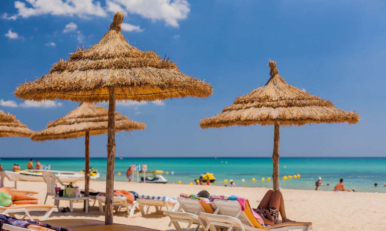 00315 tunesien djerba sonne sommer strand meer sandstrand pauschalreise urlaub günstig