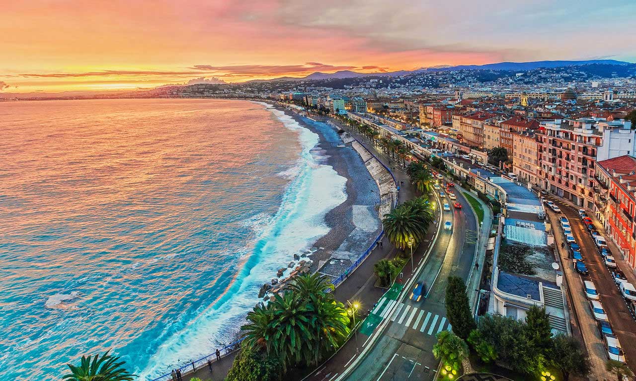 00639 hotels in nizza cote dazur promenade strand mittelmeer sommer türkises wasser strand traumurlaub hotel