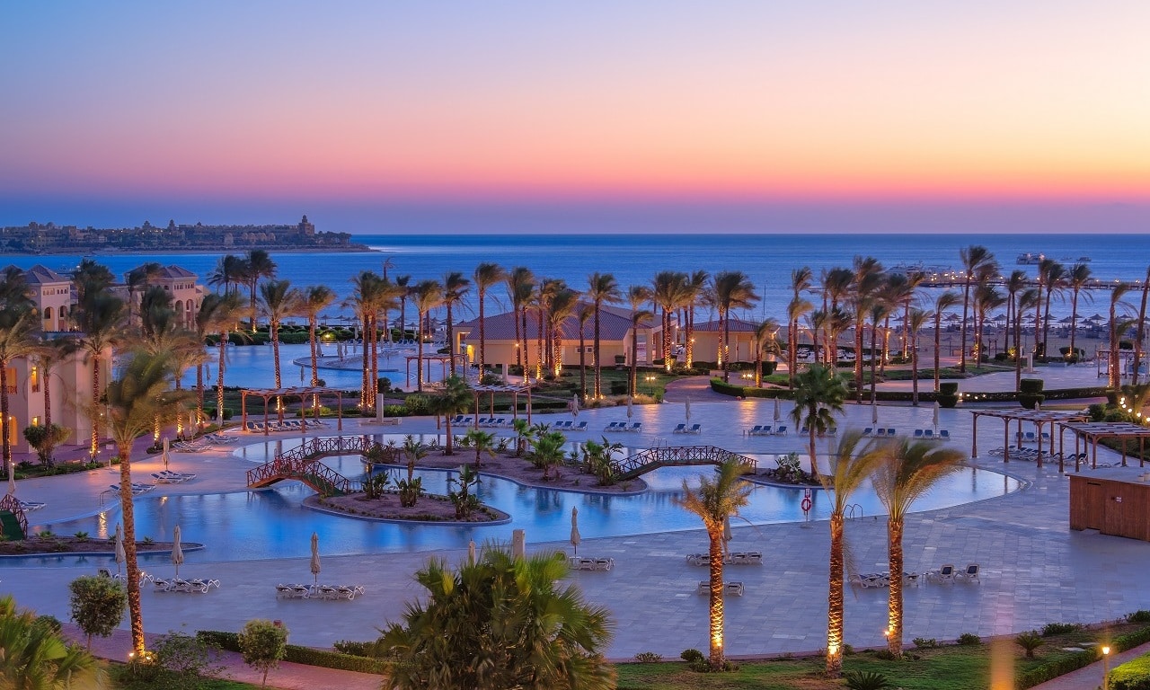 aegypten hurghada makadi bay cleapatra luxury resort hotel und pool 3